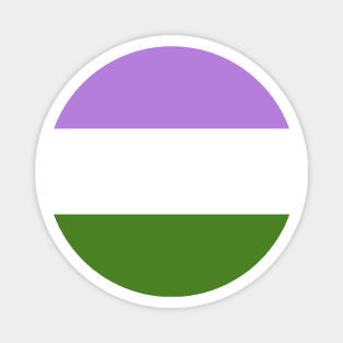 genderqueer pride Magnet